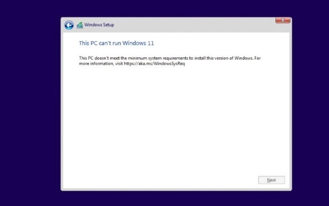 Bypass Windows 11